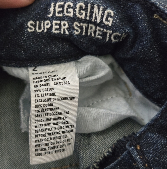 American Eagle Super Stretch Jegging Skinny Blue Women's Jeans Size 2 - Picture 4 of 5